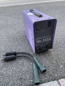 ■中古品 マイト工業 MA-165D インバーター直流アーク溶接機 200V 動作問題なし■