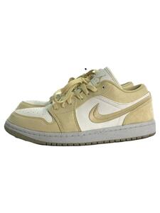 NIKE◆WMNS AIR JORDAN 1 LOW SE TEAM GOLD/26.5cm/ベージュ/FN3722-701