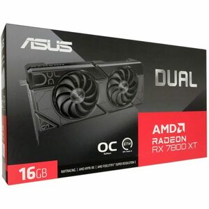 ASUSグラボ DUAL-RX7800XT-O16G PCIExp 16GB [管理:1000029284]