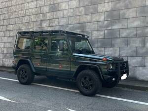 Gクラス　ゲレンデヴァーゲン G500 7AT 最終型　4WD Professional仕様　希少な緑