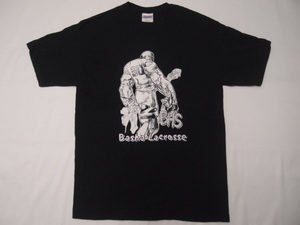 ◆古着卸USA■Hanes☆Tシャツ★★★L　BHS 　Basha Lacrosse　 アメリカ直輸入　SALE お見逃しなく!