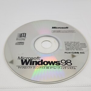 Microsoft Windows 98　オペレーティングシステム　PC/AT互換機対応　ジャンク品　ウインドウズ98