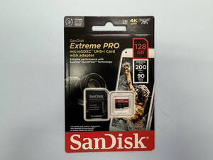 Sandisk microSD Extream Pro 128GB 新品未使用