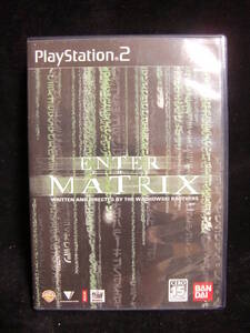 プレイステーション2専用ソフト バンダイ エンター・ザ・マトリックス! PS2 ENTER THE MATRIX BANDAI