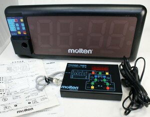 状態良★★モルテン★molten★トレーニングタイマー★デジタイマ★TRT10★　希少　TRTBX　リモコン操作機　説明書付