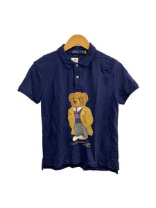 POLO RALPH LAUREN◆ポロシャツ/-/コットン/NVY//