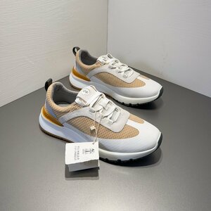 ブルネロクチネリ　BRUNELLO CUCINELLI メンズ　スニーカー　ランニング　テニス　靴　シューズ　通気性　39-44　サイズ選択可能