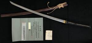 １円スタート 刀 無銘 加州家次 長さ67.6cm 拵 鍔 美術品 刀剣 刀装具 武具