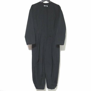 美品 GIVENCHY ジバンシー ジバンシィ ツータック カーゴ クロップド ジャンプスーツ オールインワン 38サイズ ブラック