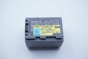 SONY　純正　NP-FP71　Pバッテリー　FP　(FP60も出品中です。おまとめ可能です）　ソニー　ハンディカム