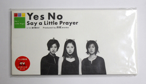 未開封 Say a Little Prayer 【Yes No】8cmCD