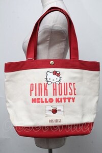 PINK HOUSE / Hello Kittyトートバッグ 赤 S-24-12-04-009-LO-BG-AS-ZS