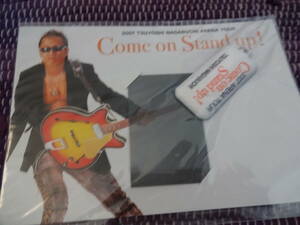 長渕剛　携帯クリーナー　ストラップ　　2007　come on stand up 　グッズ