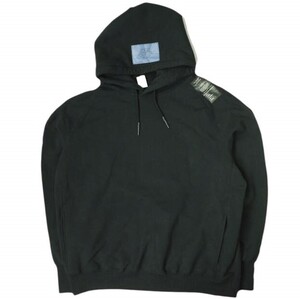 新品 N.HOOLYWOOD TEST PRODUCT EXCHANGE SERVICE 24AW POCKET HOODIE スウェットプルオーバーパーカー 9242-CS01-009 pieces 42 BLACK