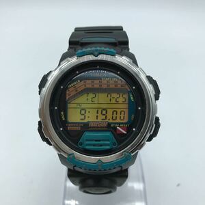 TIMEX タイメックス REEF GEAR デジタル 方位磁石 デジタル 腕時計 動作品