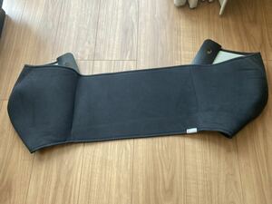 レカロ RECARO 7-wood SR7 SR-7 シートカバー バックレストサイドカバー 左右 Wステッチ仕様 中古 美品 