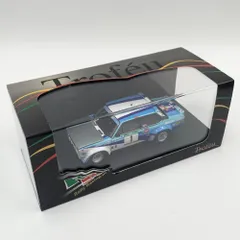 【中古】開封 Trofeu トロフュー 1/43 フィアット 131 アバルト 1981年 ラリー・ポルトガル 1位 #1 (クラッシュ車)[17]