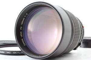 ★美品★　Canon キャノン New FD NFD 135mm f/2　MF Telephoto Portrait MF レンズ キヤノン ポートレイト 望遠