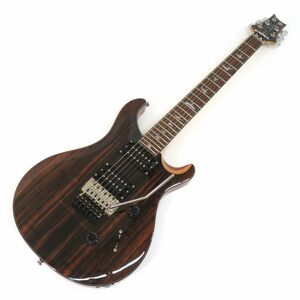 092s☆Paul Reed Smith (PRS) ポールリードスミス SE Exotic Ebony Custom 24 Floyd ナチュラル エレキギター ※中古