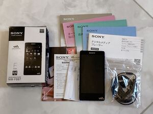 SONY WALKMAN NW-F887 64GB ブラック デジタルメディアプレーヤー ウォークマン 付属品