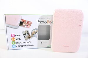 ☆152☆ エコデバイス ポータブルフォトプリンター PhotoBee フォトビー ピンク