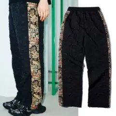 MISTERCHILD WRINKLE FLOWER TRACK PANTS