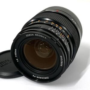 状態良好 ZENZA BRONICA ゼンザブロニカ レンズ ZENZANON PS 1:4 65mm 67φ o4