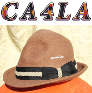 即決■CA4LA■望遠鏡が見た秋のウグイスcap■古着