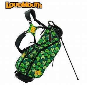 ★激安新品★ LOUDMOUTH ラウドマウス LM-CB0010 （085） 8.5型 スタンドキャディバッグ Sham Totally Rocks シャムトータリーロックス