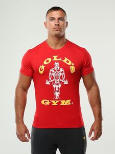 ★ゴールドジム Tシャツ S/M/L レッド赤◆GOLDGYMGOLDS GYMGOLD