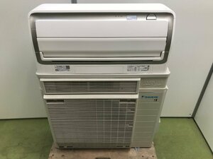 美品 ダイキン DAIKIN うるさらX エアコン おもに20畳用 16～26畳 6.3kW 200V フィルター自動お掃除 空清 AN63ZRBKP-W 2022年製 YD06017MA