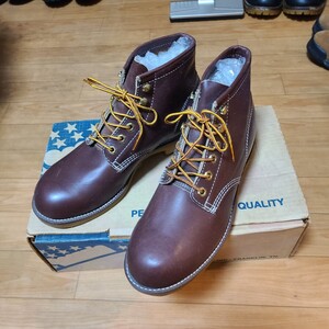 当時モノ80sビンテージ GEORGIABOOTS　箱あり　アメリカ製　27センチ　 レッドウィング REDWING