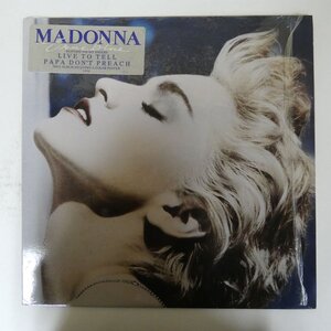 48042973;【US盤/シュリンク/ハイプステッカー】Madonna / True Blue