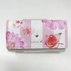 ✨先着1点限り✨Luria 4℃ ルリア キーケース 花柄 ルリア フラワー 白