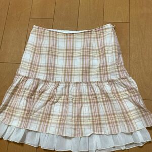 スカート夏物 skirt女子 プリーツ チェック ミニスカート