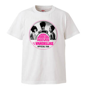 【Mサイズ Tシャツ】Martha and the Vandellas マーサ&ザ・ヴァンデラス モータウン MOTOWN SOUL ガールポップ CD LP レコード 甲本ヒロト