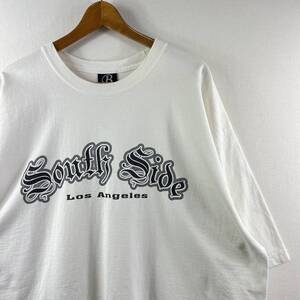 ビンテージ 00s【LA】SOUTH SIDE サウスサイド Tシャツ 2XL USA製 古着 ギャング ローライダー チカーノ B系 メキシコ オーバーサイズ Y2K