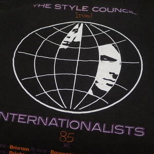 ■ 80s THE STYLE COUNCIL Vintage T-shirt ■ スタイルカウンシル ヴィンテージ Tシャツ 当時物 本物 バンドT ロックT スタカン jam