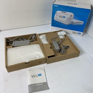 動作確認/初期化済み Nintendo WiiU 本体 ベーシックセット 8GB WUP-010(JPN) WUP-001(01)【送料無料】AAL1127大6144/1231