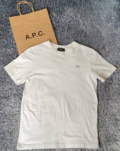 定番人気☆A.P.C. アーペーセー STANDARD RUE MADAME Tシャツ ホワイト XSサイズ☆