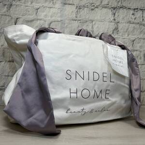 【YH-0438】未使用保管品 SNIDEL HOME オーガニック キャンバス トート バッグ トートバッグ ピンク スナイデルホーム