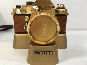 233【中古・ジャンク品　CONTAX RTS ５０周年記念カメラ　詳細不明】