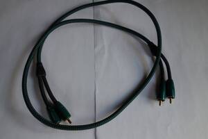 Audio Quest Ever Green RCA ケーブル 1m