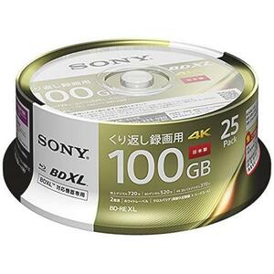 ★送料無料 ソニーSONY ビデオ用ブルーレイディスク (25枚パック)25BNE3VEPP2 (BE-RE 3層 2倍速 100GB) ★限定１個★