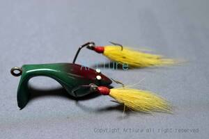 CRABCRAWLER....WONDERSTATE PRODUCTS,ARKANSAS.USA..C1948 .OLD LURE