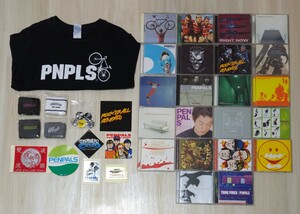PENPALS ペンパルズ CD22枚 Tシャツ リストバンド 缶バッジ ステッカー グッズ17点 計39点セット
