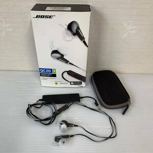 【通電OK】BOSE QC20 ノイズキャンセリングヘッドホン Bose QuietComfort 20 ジャンク 現状品 1円スタート