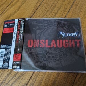 ANTHEM　アンセム　ONSLAUGHT オンスロート 検loudness CD 帯付