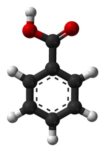 安息香酸 99.6% 450g C7H6O2 芳香族カルボン酸 有機化合物標本 化学薬品