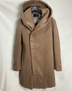 junhashimoto LONG WRAP COAT ラップコート モカ 21AW 定価121,000円